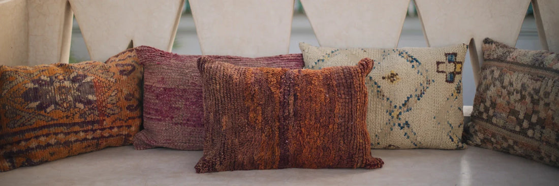 How to Style Moroccan pillows in your home and office