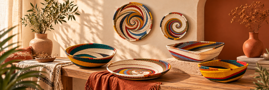 The woven basket, a versatile star of interior design
