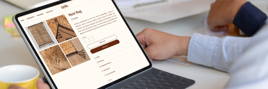 buy brown rug - Noor rug - Izyls