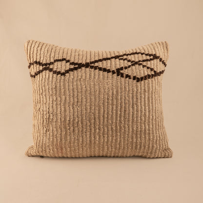 Pillow Abdelouahed Brown Line