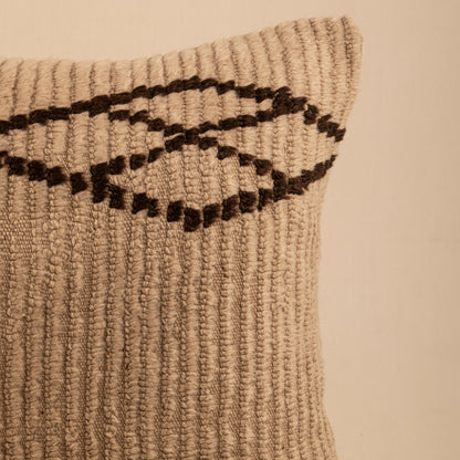 Pillow Abdelouahed Brown Line