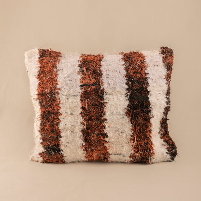 Pillow Abdelouahed Brown Stripe 