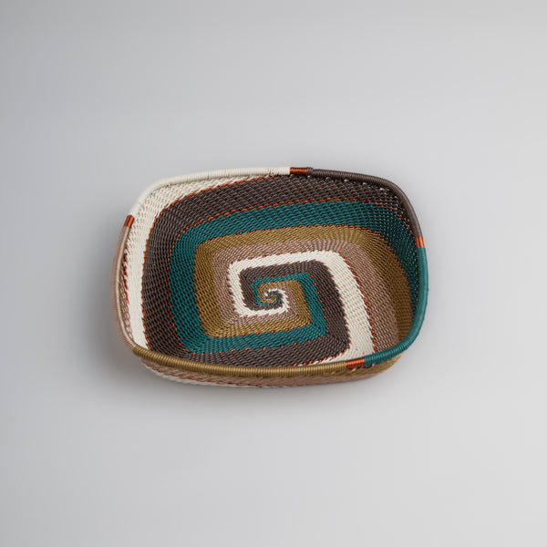 Flat square basket - New Earth II
