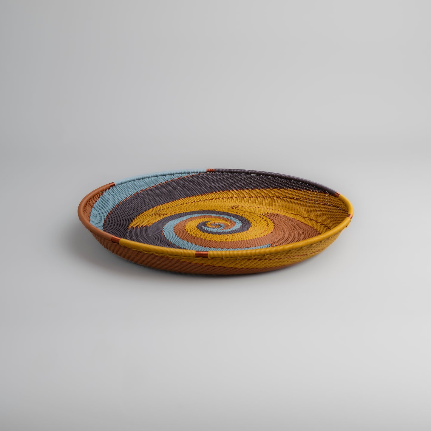 Plateau Rond - Earthy Denim