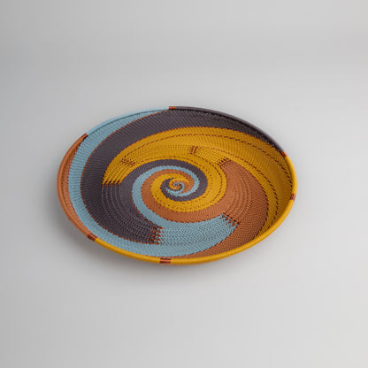 Plateau Rond - Earthy Denim