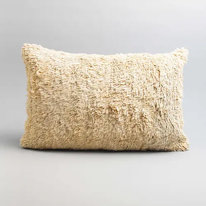Moroccan Wool Cushion - Ivory - Photo 1