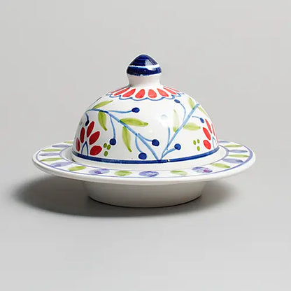 Spring Garden Butter Dish - Photo 1