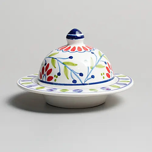 Spring Garden Butter Dish - Photo 1