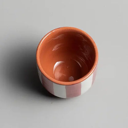 Sun Strip Expresso Cup - Terracota - Photo 3