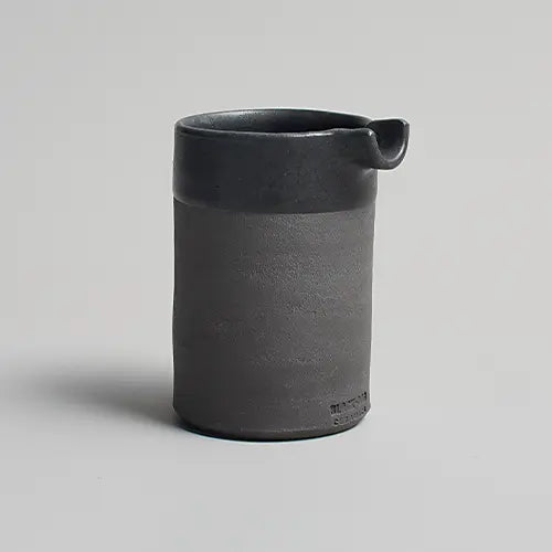 Jug black pottery - Ebony - Small - Photo 2