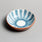 Handcrafted Ceramic - Sun Strip Shallow Bowl - Blue Stone - Small - Photo 1