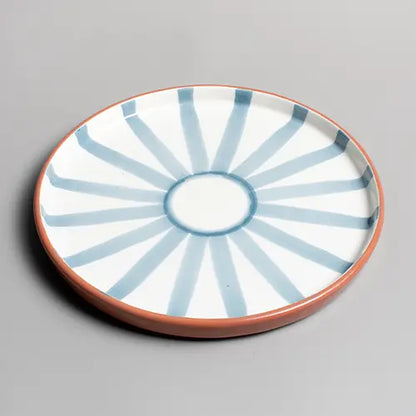 Sun Strip Plate - Blue Stone - Large - Photo 2