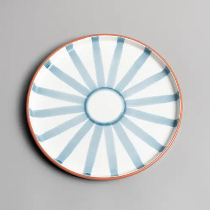Sun Strip Plate - Blue Stone - Large - Photo 1