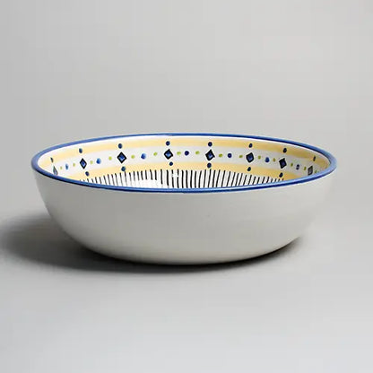 Zohra – Hand-Painted Moroccan Ceramic Bowl - Image 3