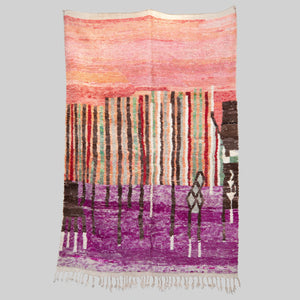 Pinky Rug - Recycled Wool