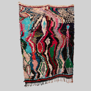 Waves Atlas Rug - Boucherouite