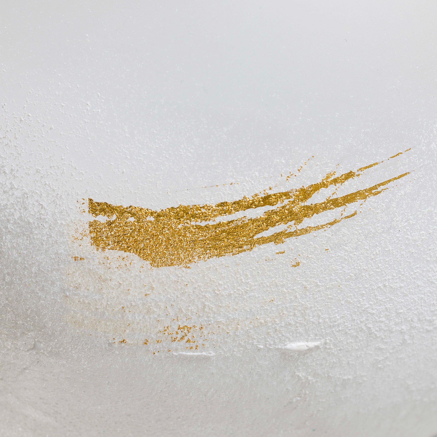 Cloud – Handblown Frosted Glass Vase - Close up