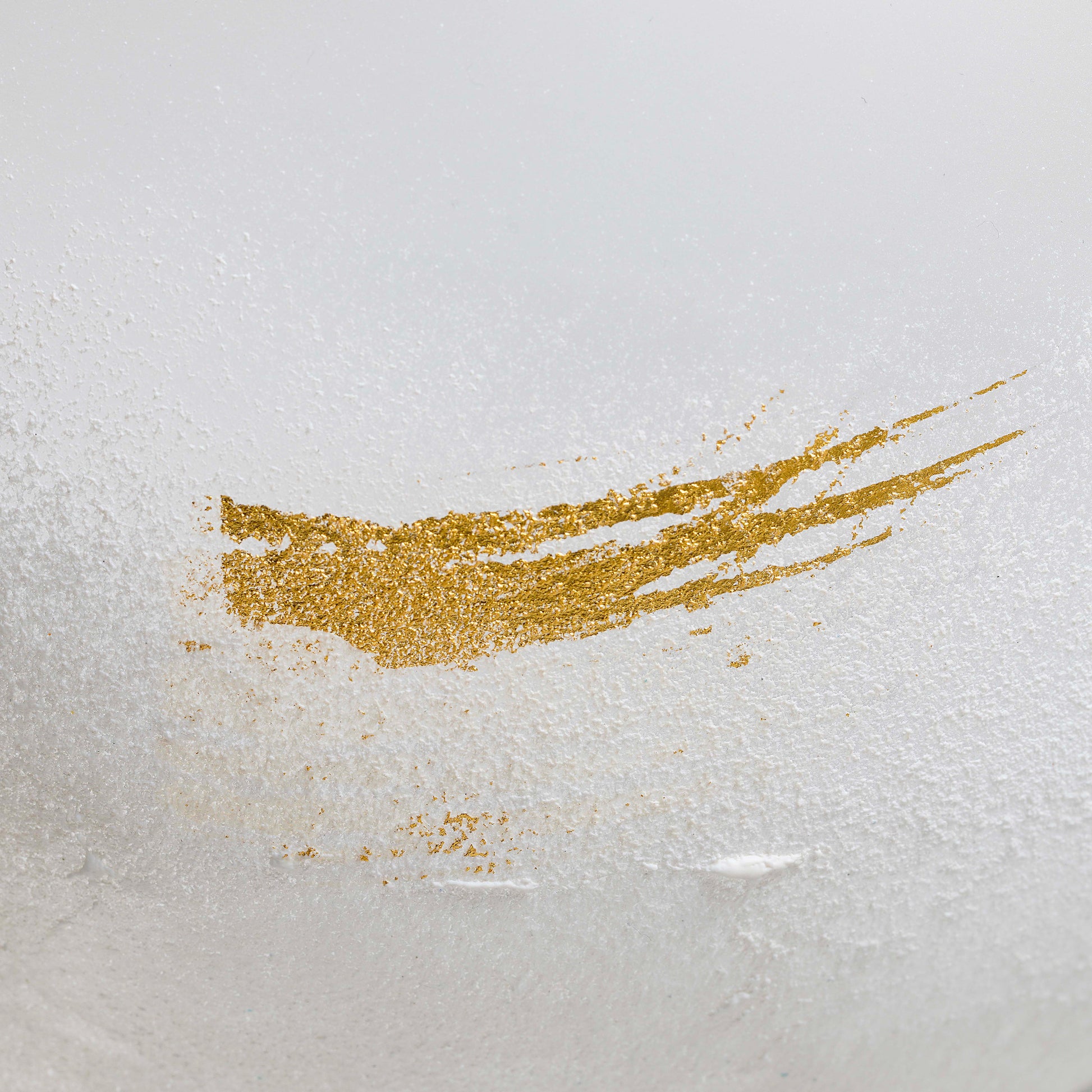 Cloud – Handblown Frosted Glass Vase - Close up